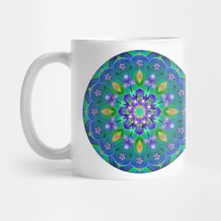 Mystical Floral Circles Mug